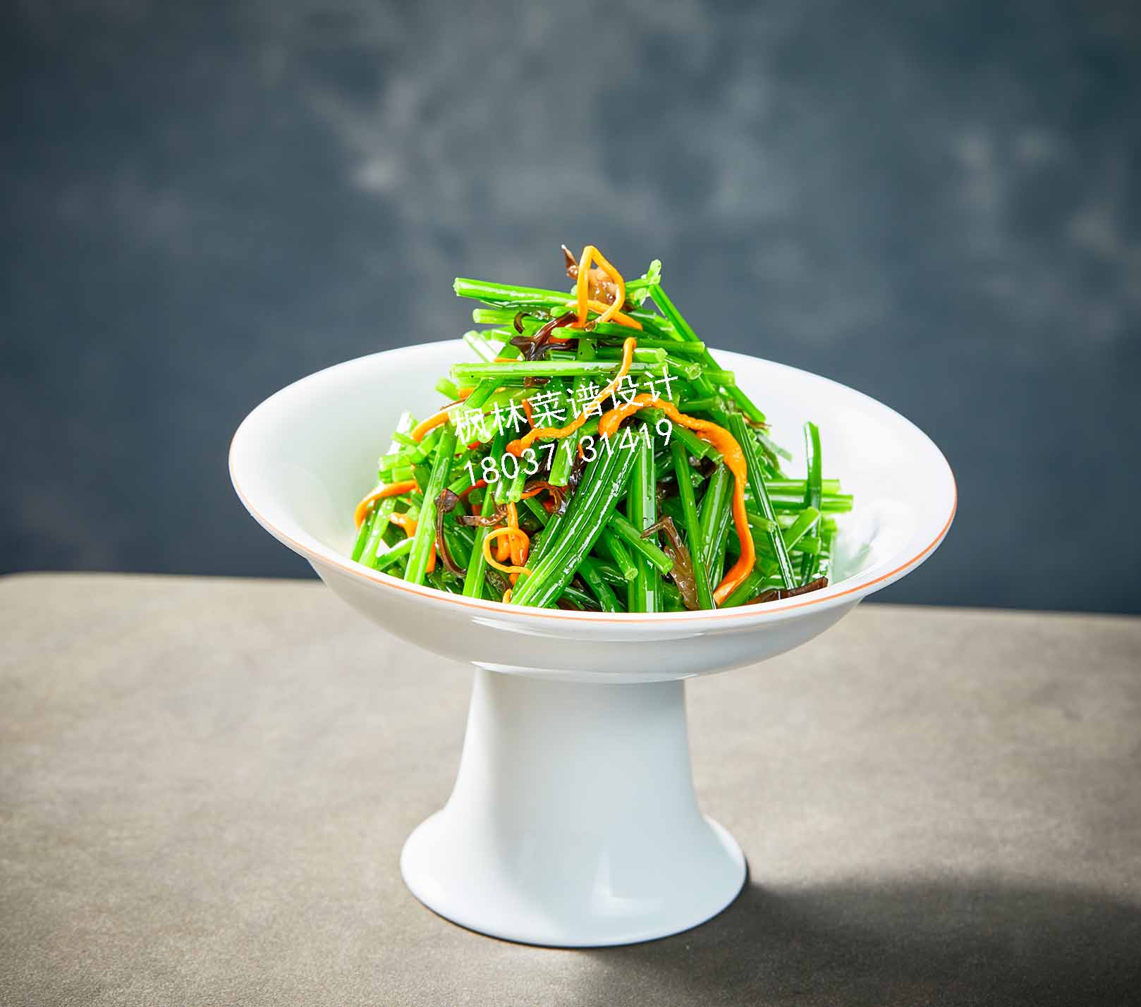 L0491凉拌韭菜苔 