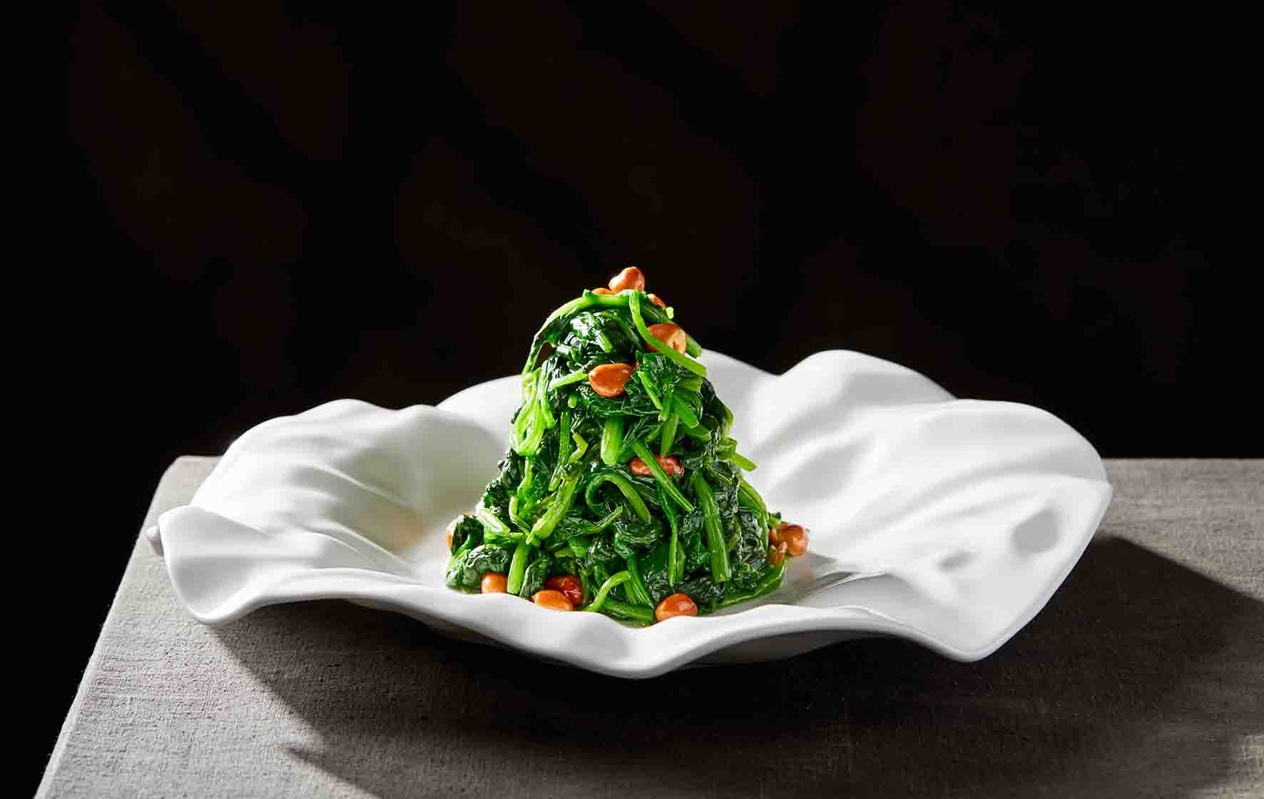 L1173菠菜拌花生