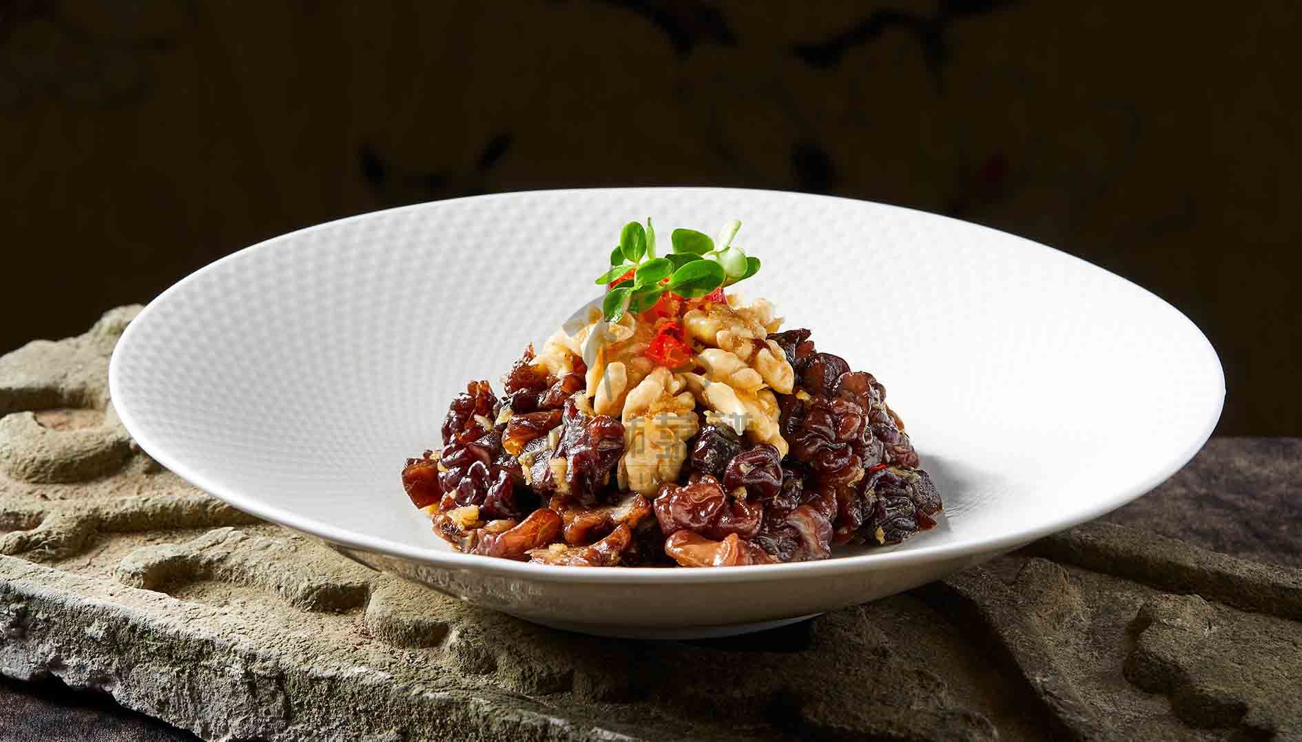 L1281鲜桃仁拌玛咖菌