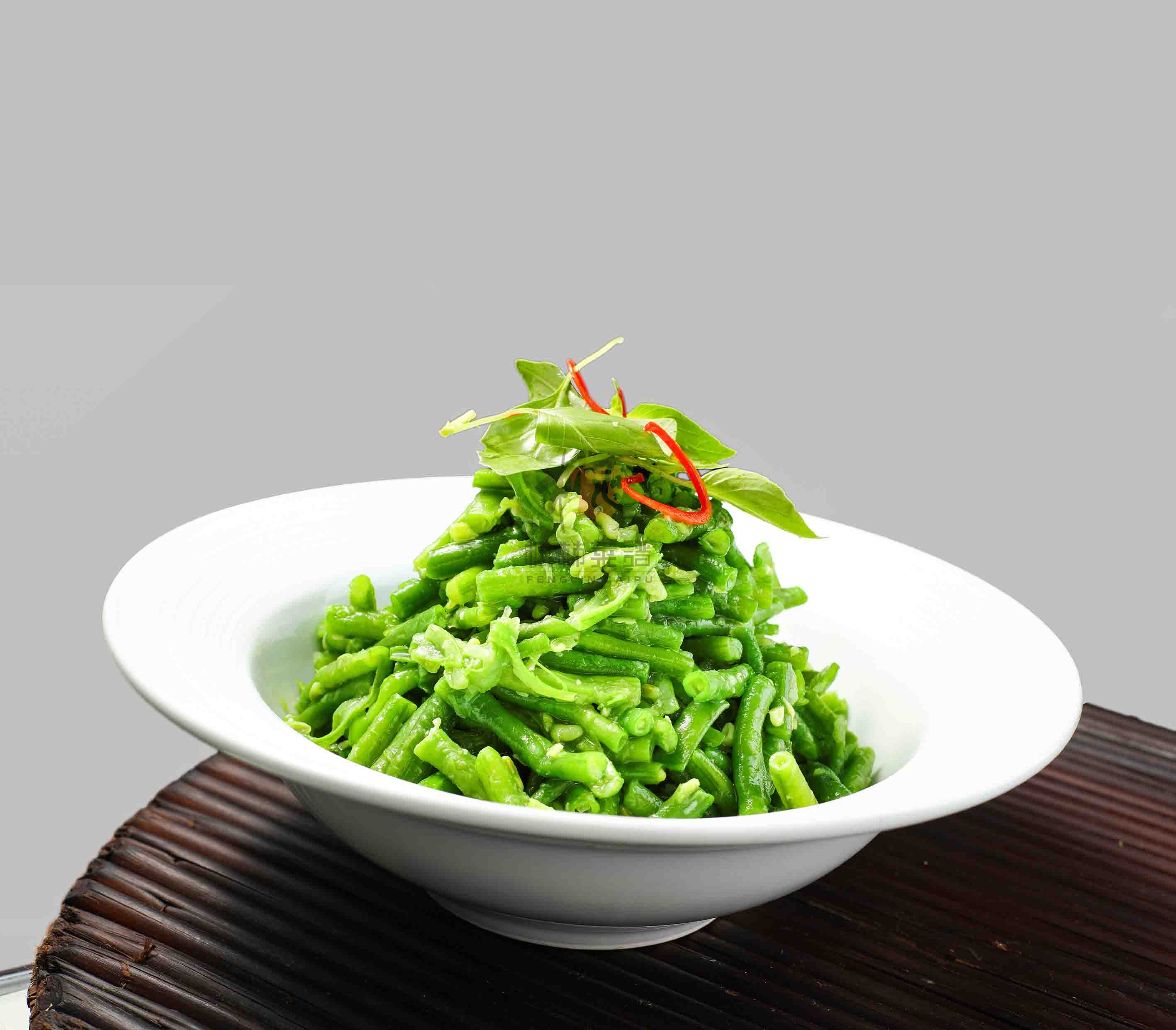 L1255敲扁长豆角