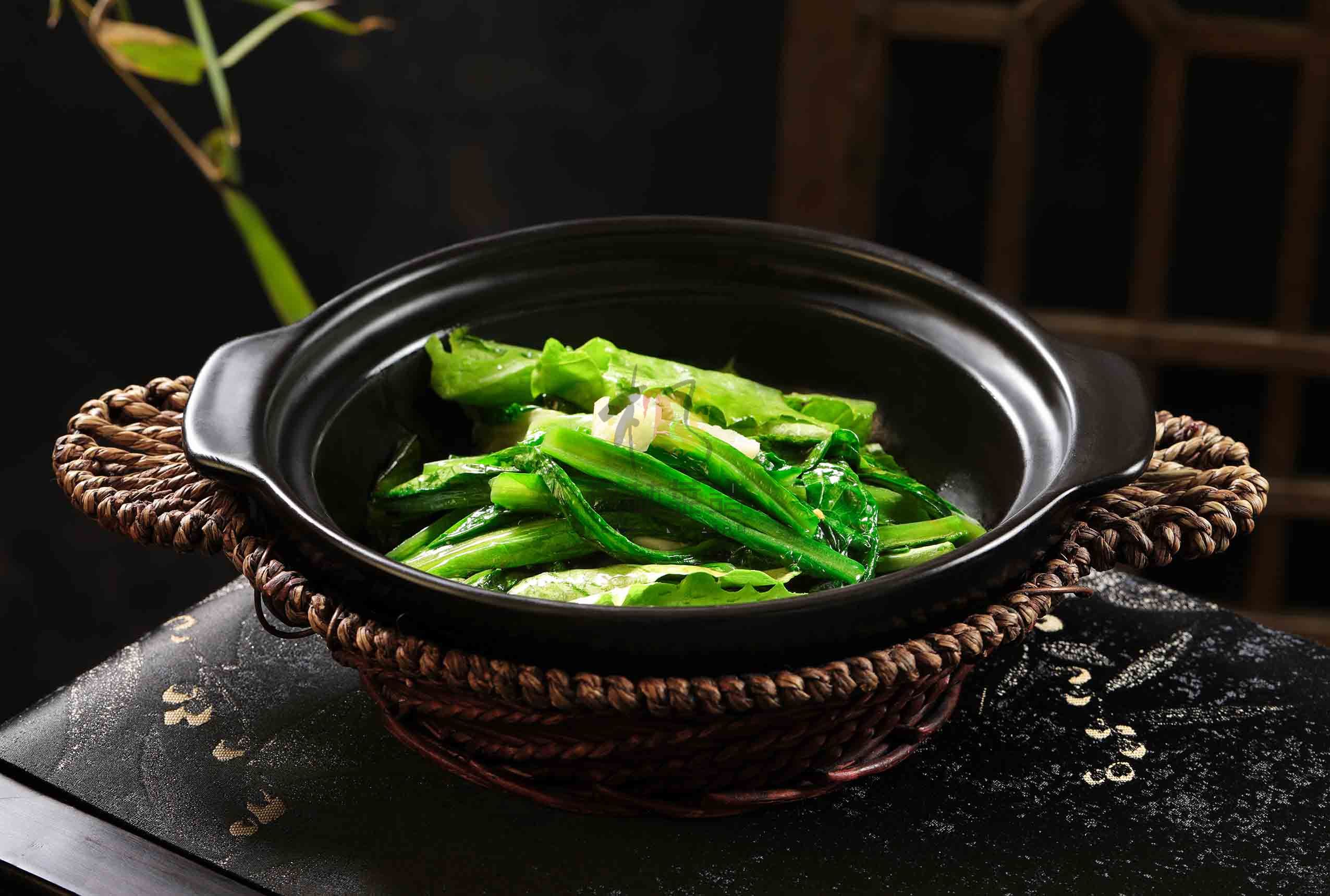 R2277砂锅油麦菜