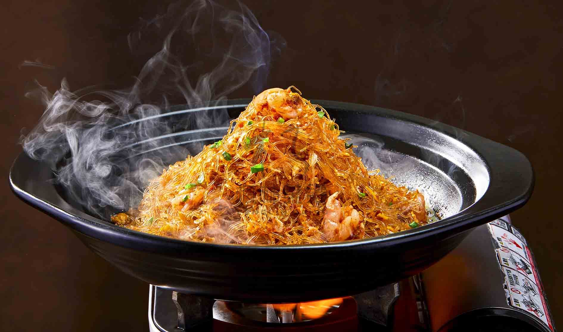 R2121干捞虾仁粉丝煲