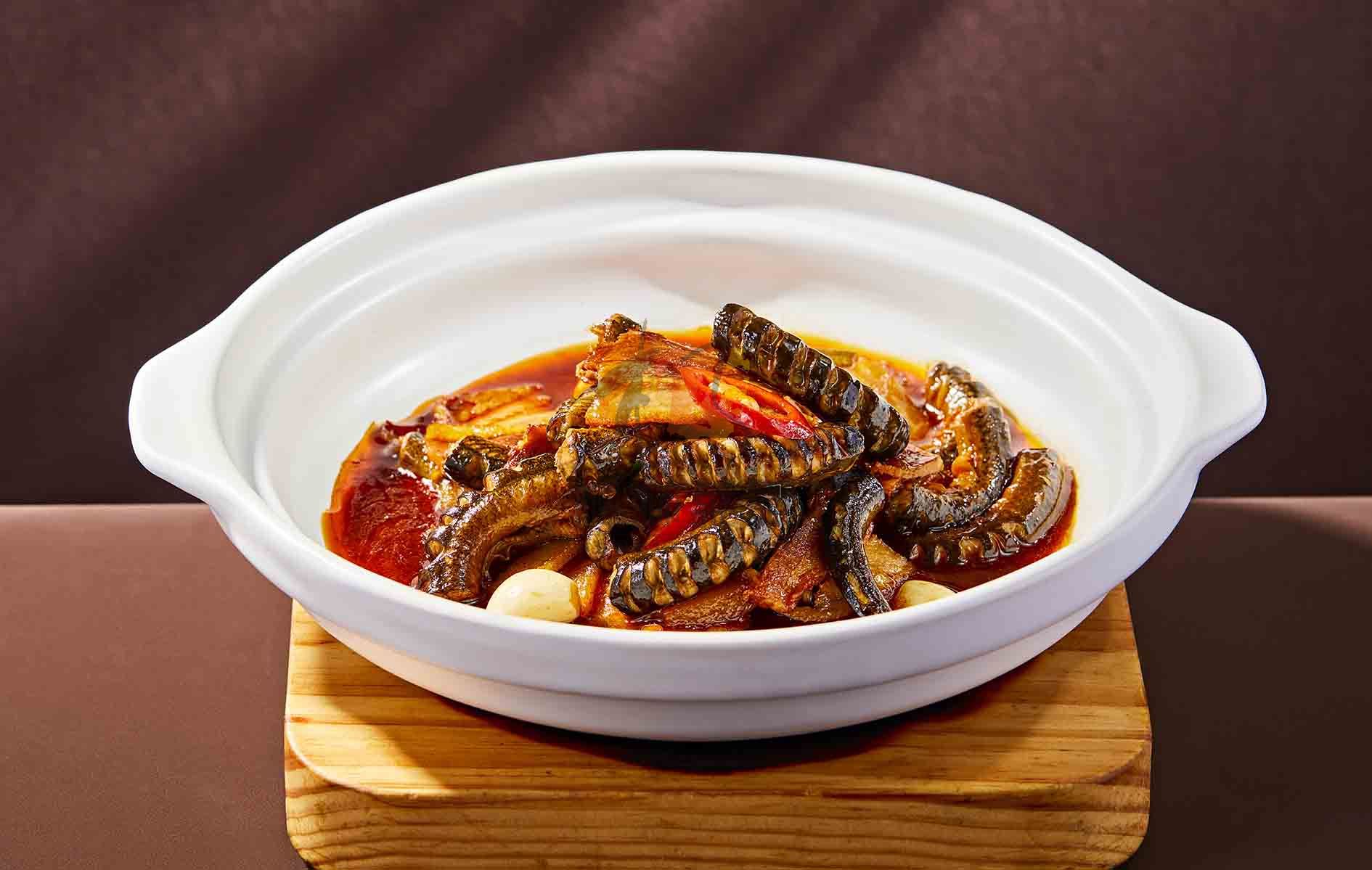 R2211腊肉焖鳝鱼