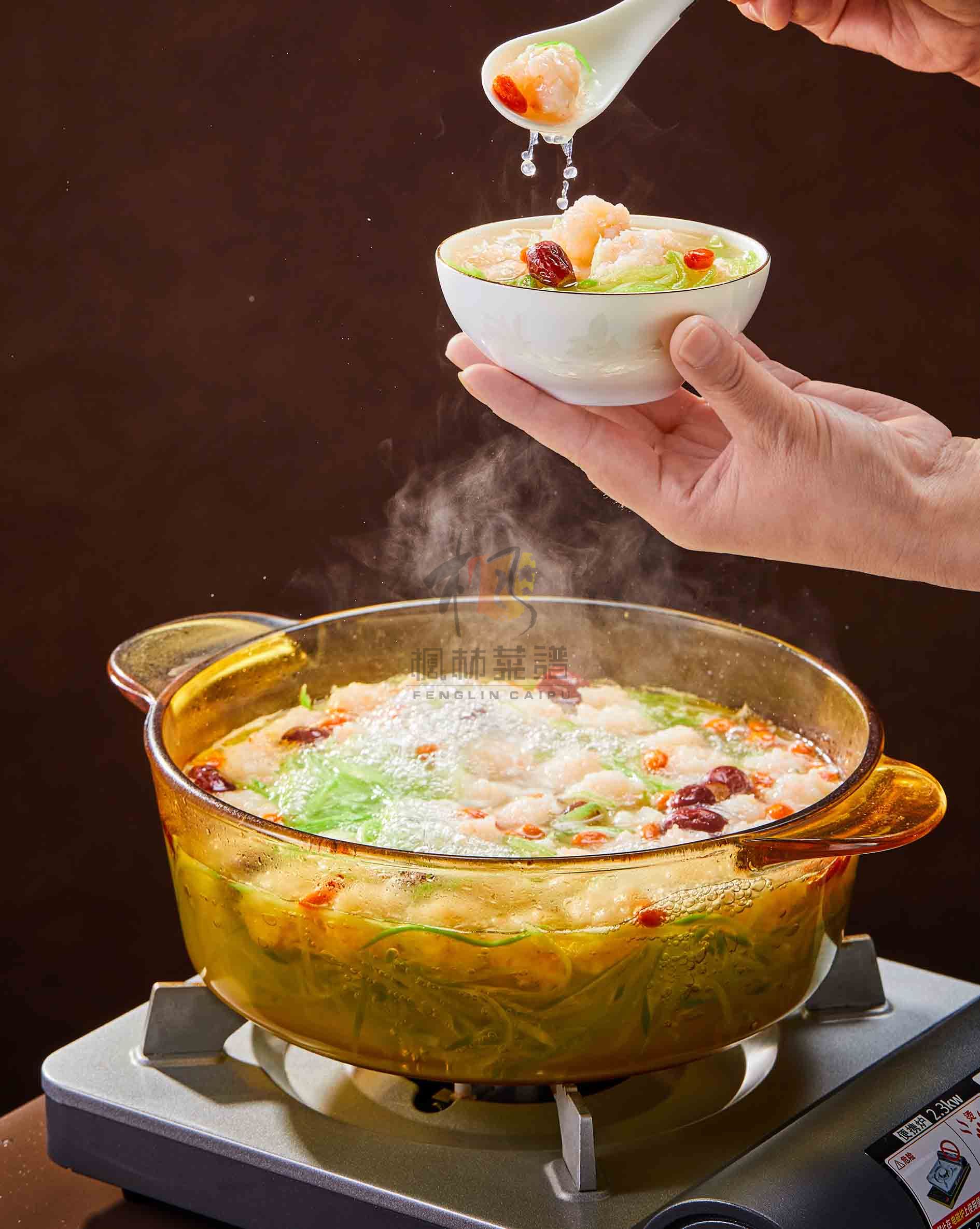 R2225萝卜丝炖虾滑