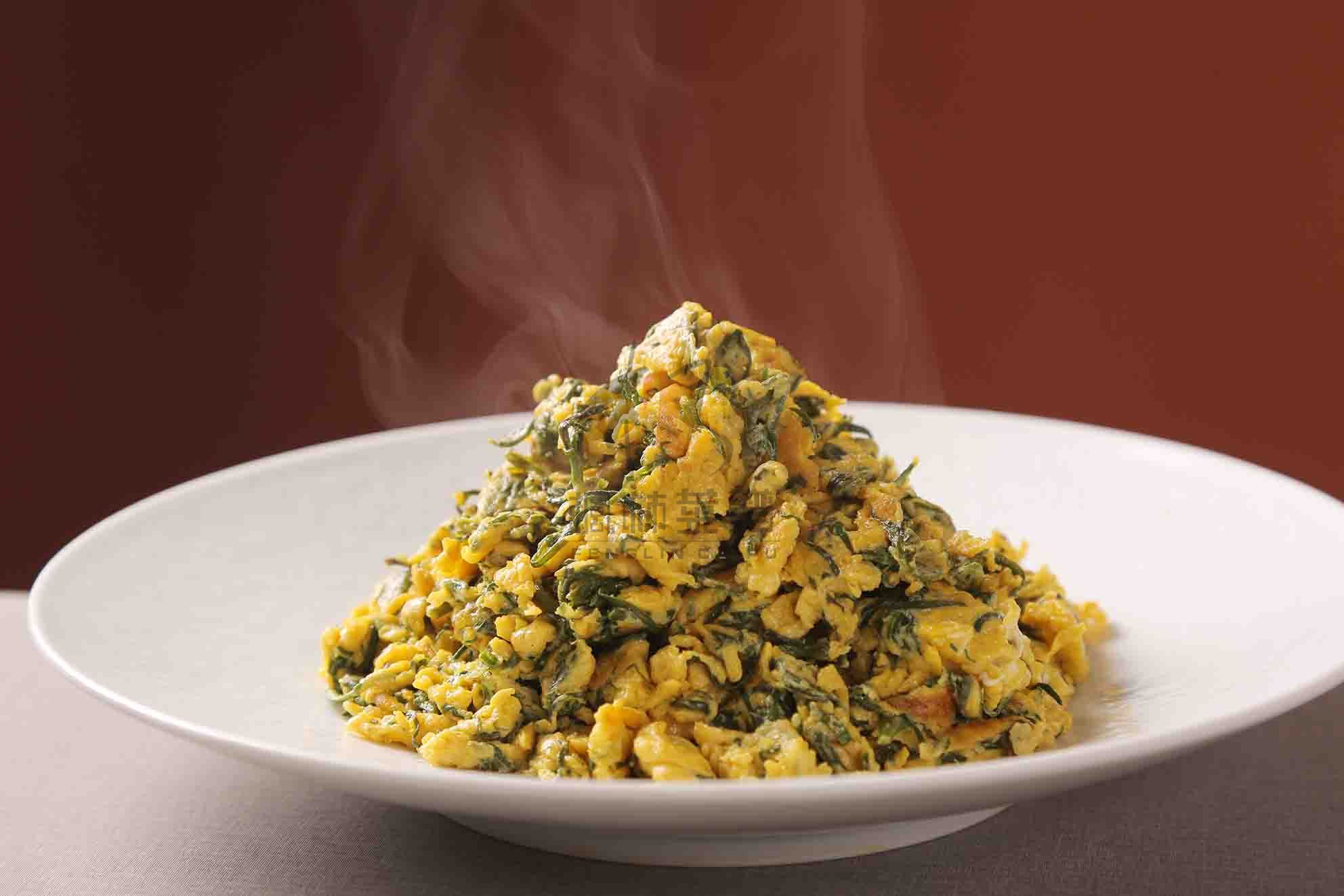 R2229毛尖苗炒土鸡蛋