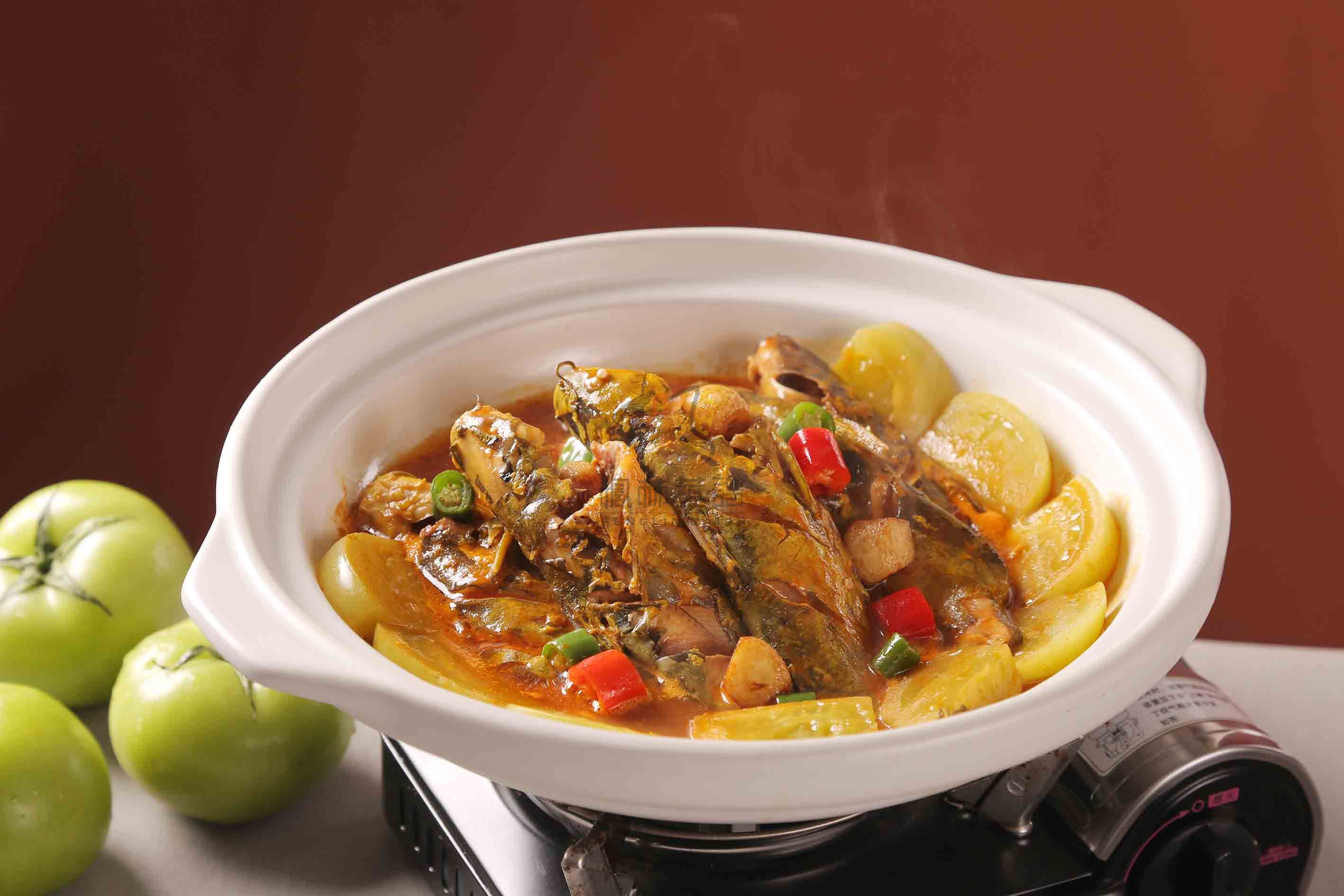 R2251青番茄焖黄鱼