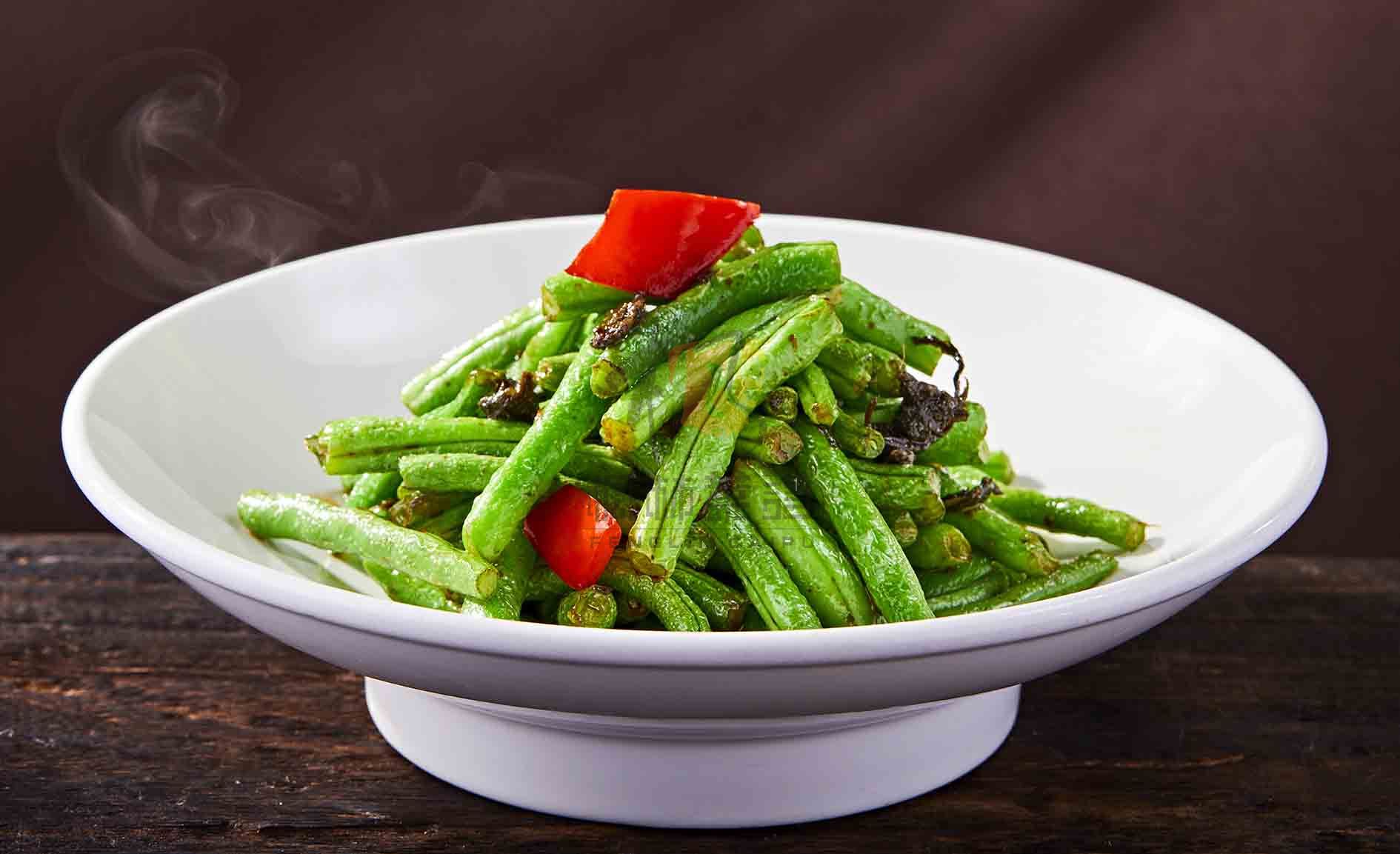 R2116橄榄菜四季豆