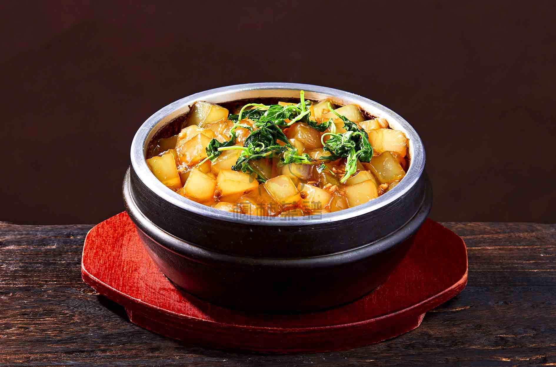 R2201荆芥炒凉粉