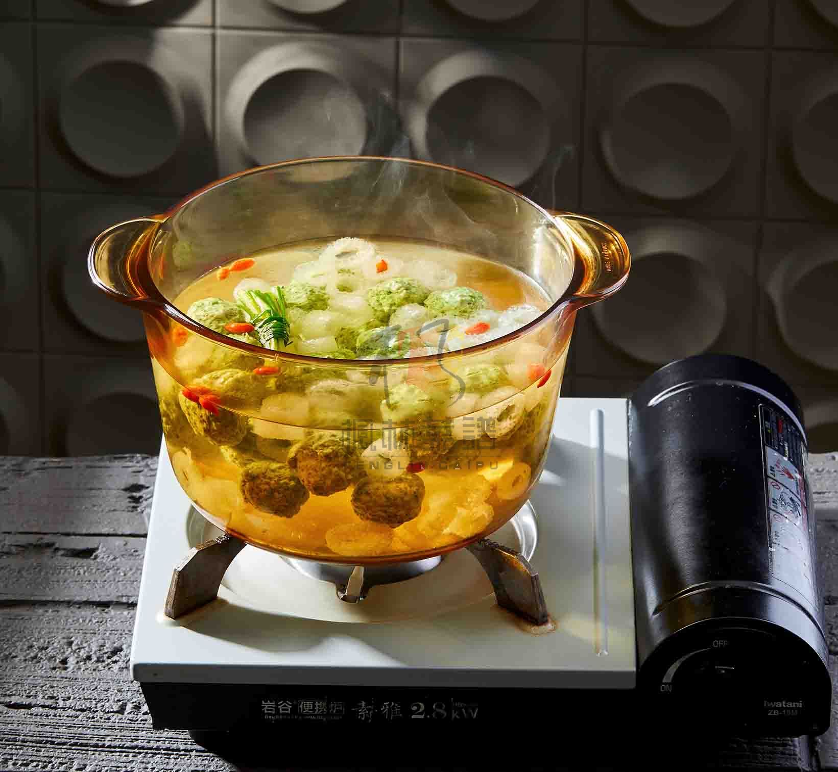 R2505香菜丸子炖竹笙