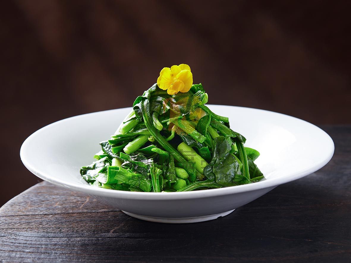 L1782蒜苗拌菠菜