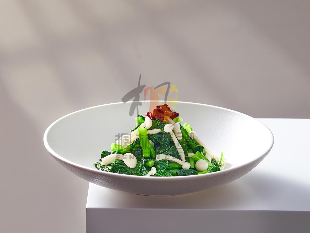 L1674白玉菇拌芥兰苗