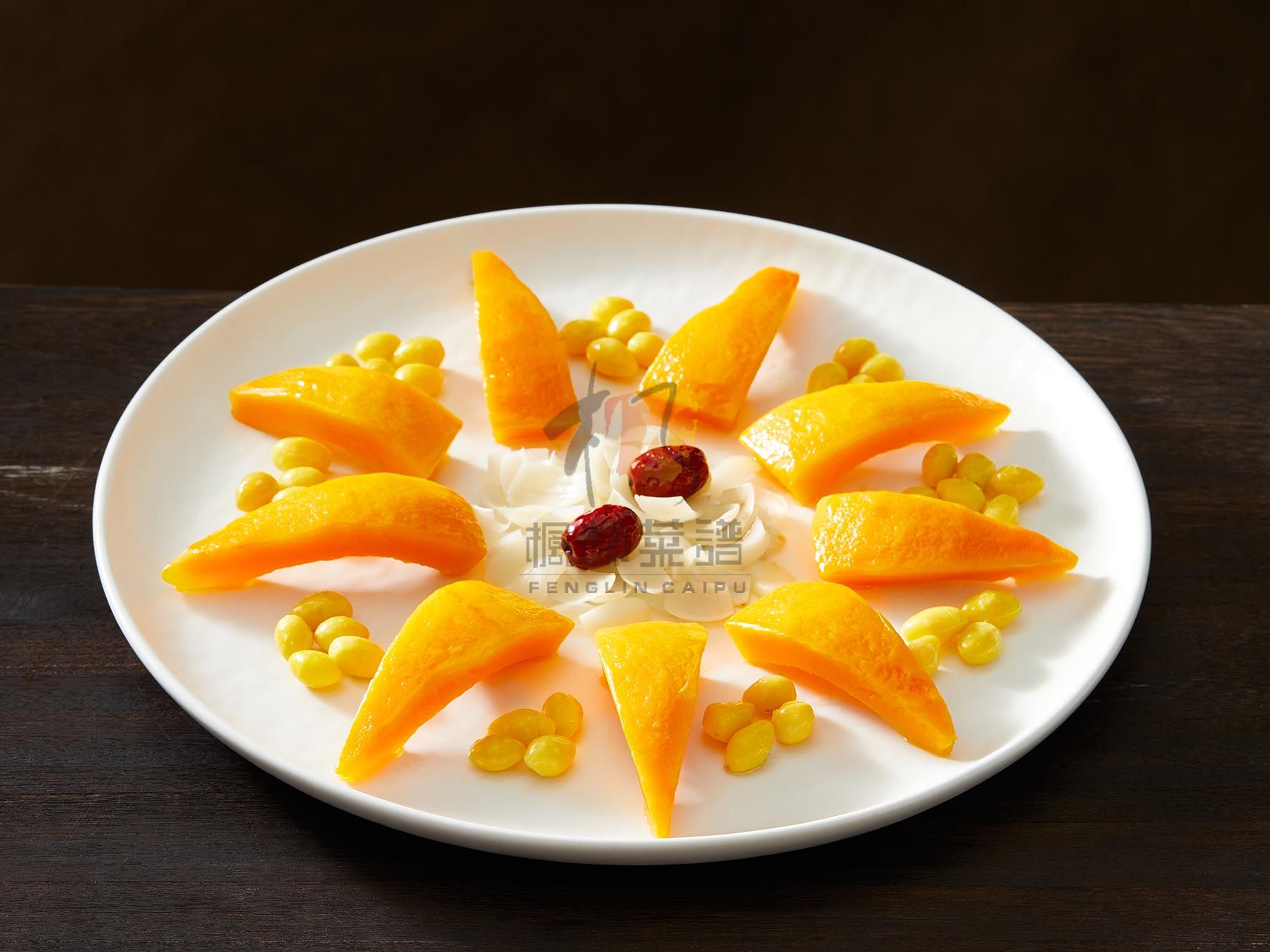 R2949金瓜蒸百合