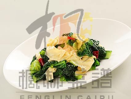 R3045时蔬炒信阳豆筋