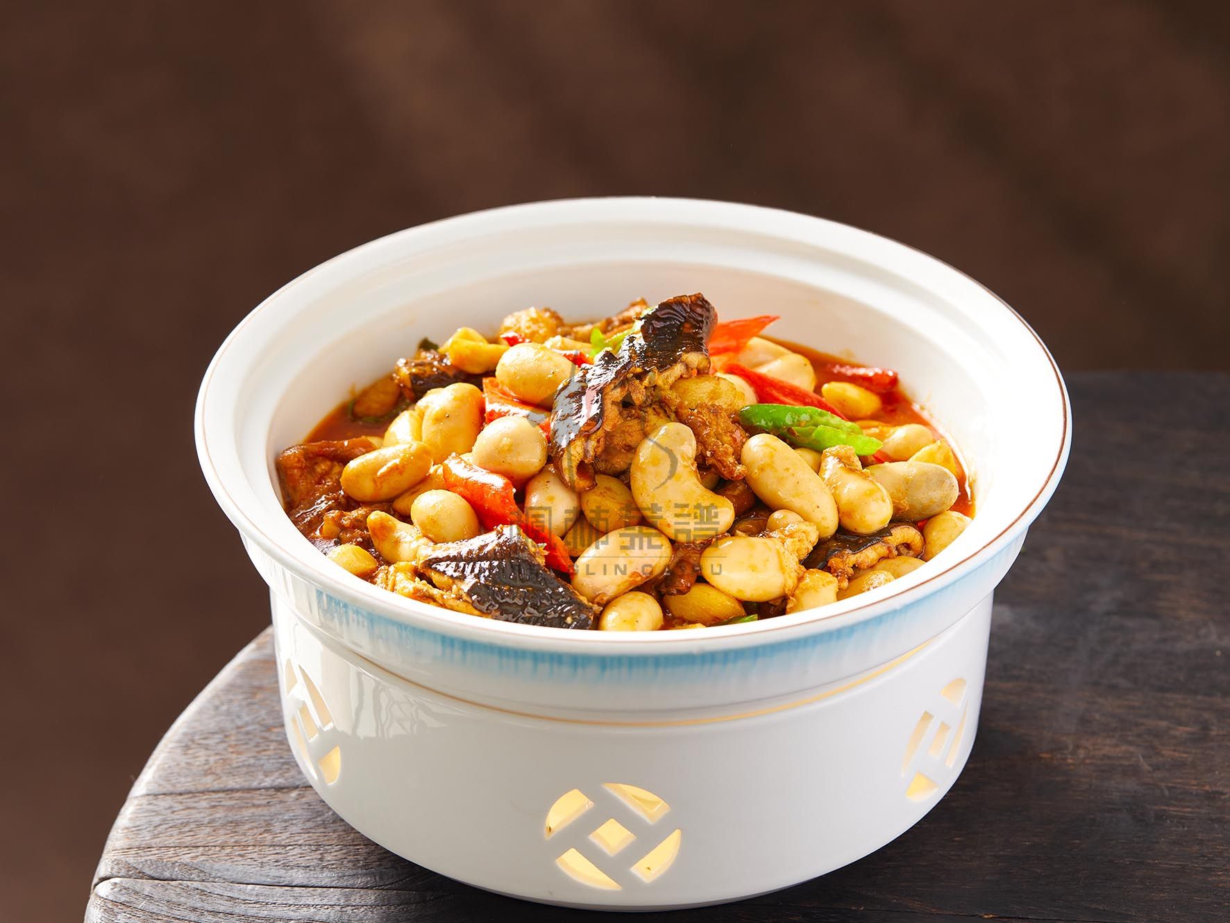 R3254野生鳝鱼焖鸡腰