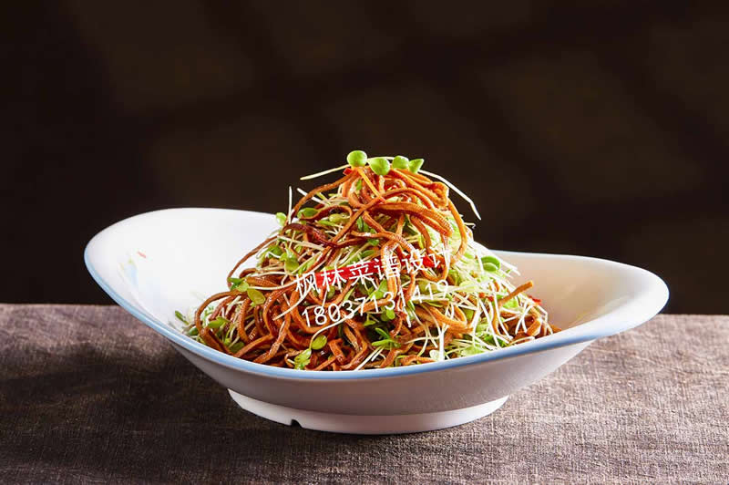 L0153鸡油卤豆筋