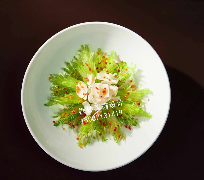 L0165凤尾西芹百合淮阳菜