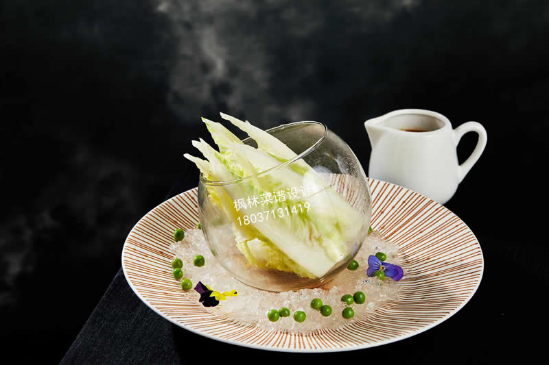 L0241捞汁冰盏玉兰菜