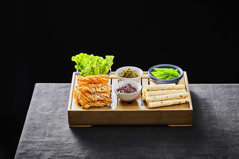 L0255烙馍卷馓子