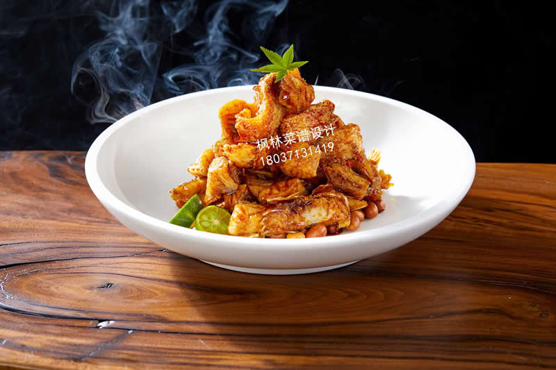 L0373茉莉花黑醋熏鱼