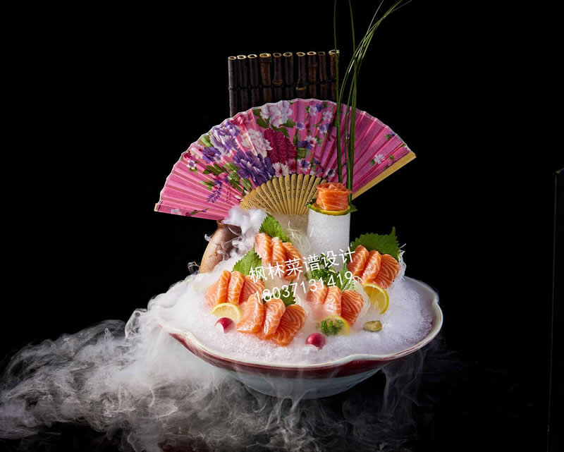 L0437三纹鱼刺身