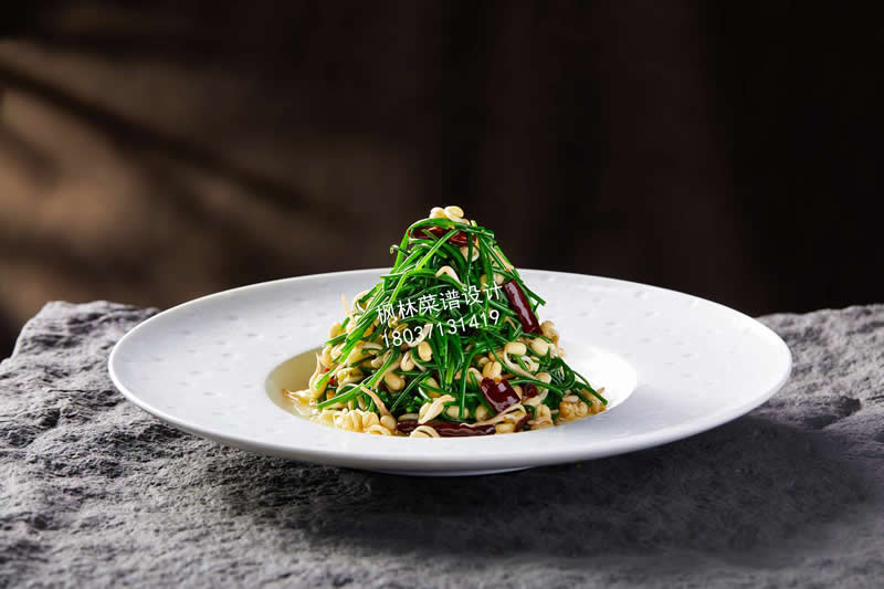 L0443沙葱拌豆芽