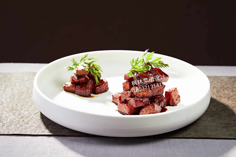 L0529黑醋汁脆皮松板肉