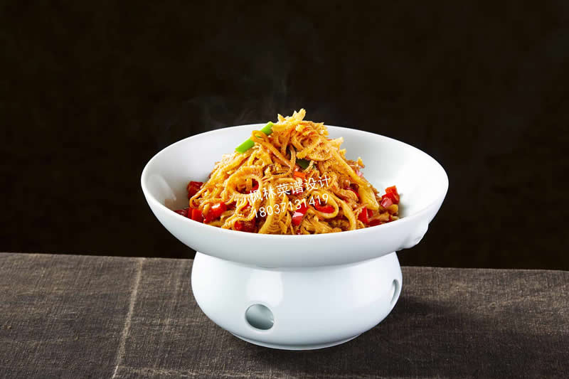 R0492菌菇辣炒牛百叶