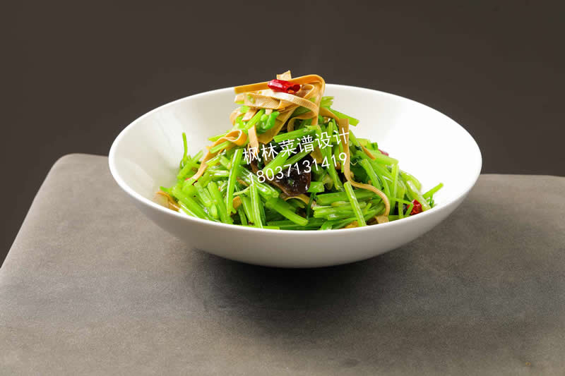 R0953土芹炒地锅千张