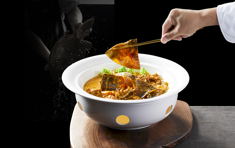 R0963黄焖甲鱼捞饭