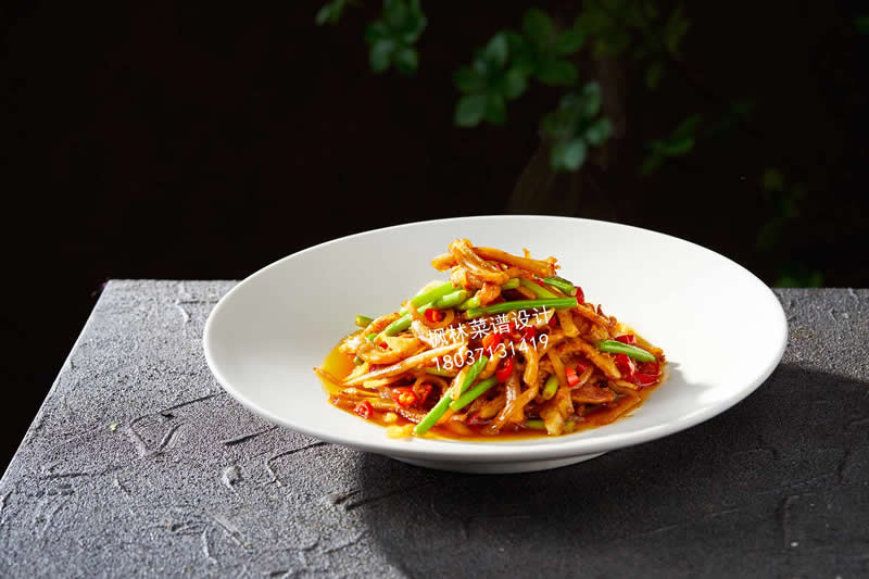 R1204酸萝卜炒牛肚