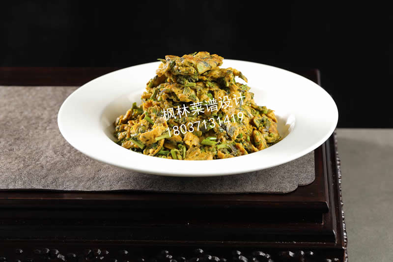 R1634香椿炒柴鸡蛋