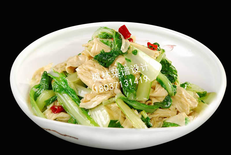 R1673小白菜炒豆筋